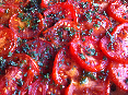 Tomatentaart met deeg van boekweit- en amandelmeel