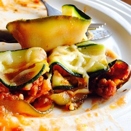 Courgette-cannelloni